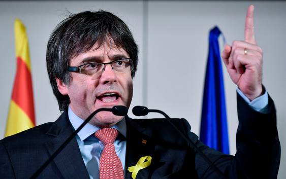 Spaans parket wil Puigdemont laten arresteren als hij naar Denemarken reist