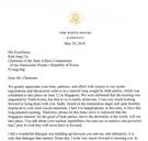 Brief Trump treedt alle diplomatieke regels met de voeten – en dat is de bedoeling