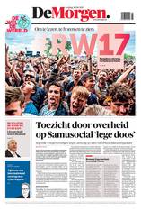 DeMorgen voorpagina