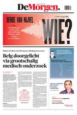 DeMorgen voorpagina