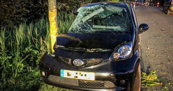 Bestuurster zwaargewond bij eenzijdig ongeval op Dijkstraat in Herveld.