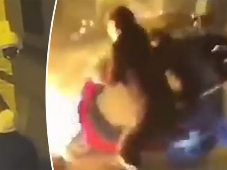 Les images hallucinantes des débordements à Bruxelles pendant la nuit du réveillon