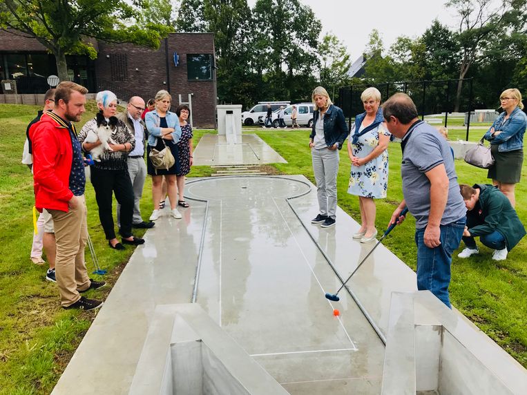 Het enige Vlaamse betonnen minigolfterrein voor ...