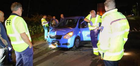 Bestuurster rijdt tegen bord in Reusel