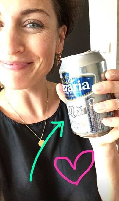 Viviënne van den Assem in verwachting