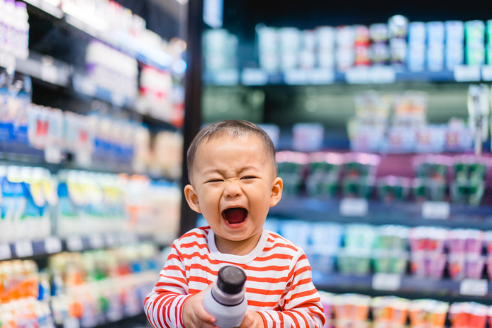 Afbeeldingsresultaat voor kind vergeten in supermarkt foto
