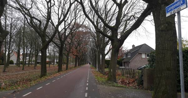 Van Reeshofdijk naar Langendijk is de volgende de Reeshofweg (Nijkerkstraat).