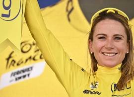 Voormalig wielerkampioen Annemiek van Vleuten verwacht eerste kindje
