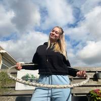 Dit is het resultaat van een week lang élke dag hoelahoepen