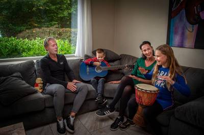 Een nieuw drumstel dankzij Make-A-Wish, Jimmy-proof
