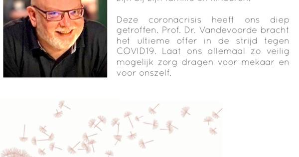 Farewell to general practitioner Jan Vandevoorde (61): “He made the ultimate sacrifice in the fight against COVID-19” |  Merchtem