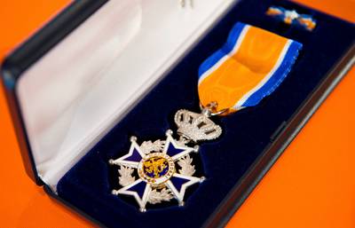 Lintje voor brandweerman uit Wageningen