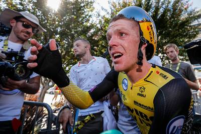 IJzersterke Kruijswijk nu in top-3: ‘Het wordt nog een spannende Tour’