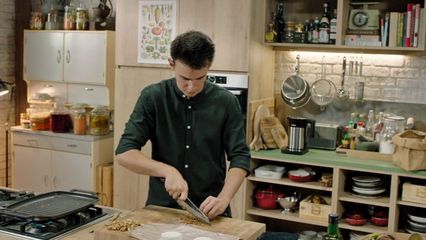 54. Aperoballetjes en croque met geitenkaas