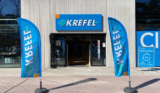 Herstructurering bij Krëfel: vijf winkels dicht, mogelijk verdwijnen 180 van de 1.100 banen