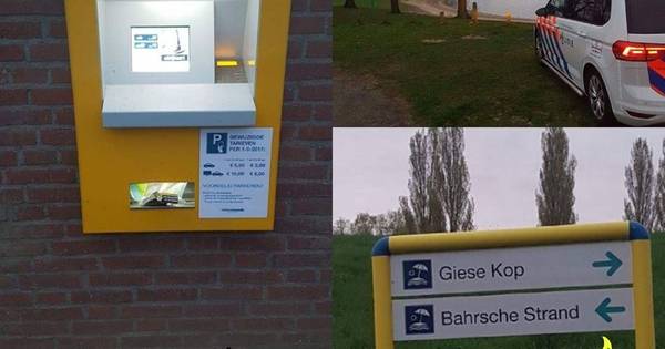 Vier buitenlanders na wilde achtervolging opgepakt voor leegroven parkeerautomaten in Giesbeek