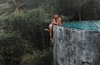 Instagrammers onder vuur voor levensgevaarlijke zwembadfoto