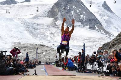 Geen wereldrecords voor topatleten tussen Alpentoppen