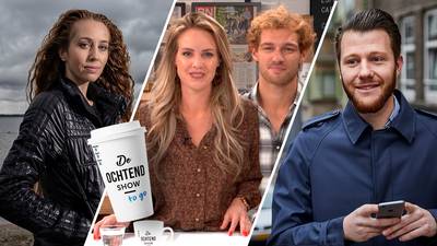 Verona van de Leur te gast in De Ochtend Show to go