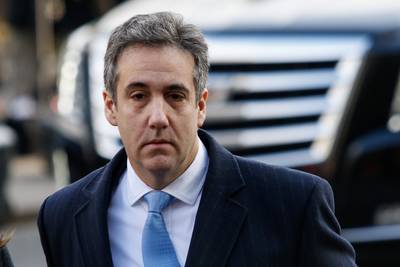 Drie jaar cel voor Trumps voormalige advocaat Michael Cohen