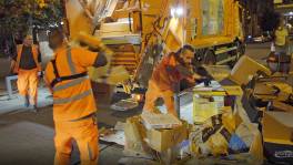 Topsport achter de vuilkar: "Tot 60 ton afval per week"