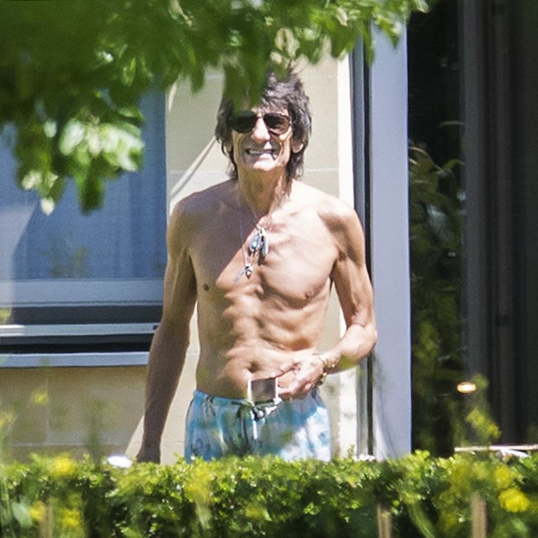 Nooit te oud om te telen: Ron Wood (69) papa van tweeling ...