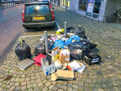 Extra toezicht in de nacht moet ‘afvalterreur’ in hartje Arnhem voorkomen