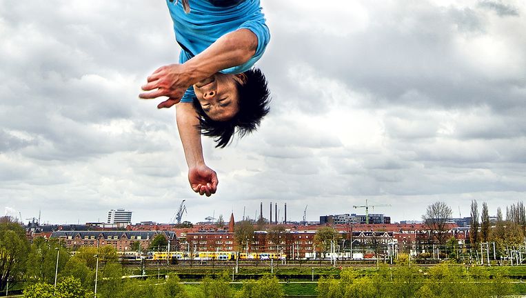 Eerst de kick, daarna een biertje De Volkskrant