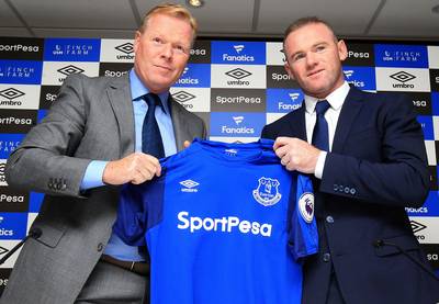 Koeman hoopt op Rooney in doelpuntenjacht Everton