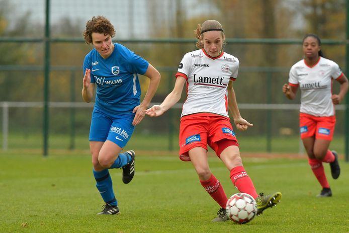 Lotte Van Den Steen effende het zegepad voor KRC Genk ...