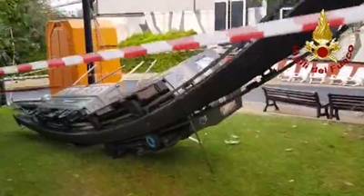 Gewonden door ongeval met treintje in Italiaans pretpark