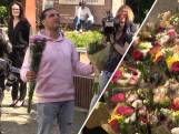 Ali B verrast ouderen met bloemen