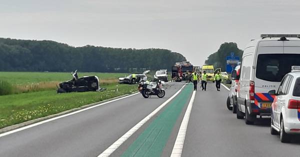 Slachtoffer frontale botsing Maas en Waalweg reed op verkeerde weghelft.