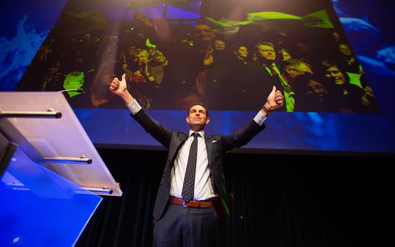 Herverkozen partijvoorzitter Van Grieken wil Vlaams Belang als beleidspartij positioneren