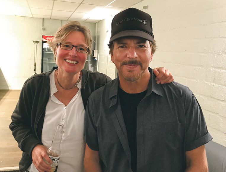 Eddie Vedder And Valeska Reunited You Still Have The Same Smile
