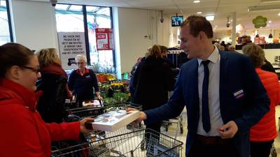 Speciaal naar Sint Anthonis voor de opening van supermarkt Jan Linders: ‘Eindelijk’