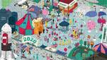 Gentse designers ontwerpen een originele puzzel die terugblikt op 2020