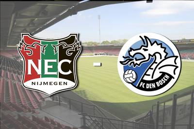 LIVE: NEC komt overtuigend uit de startblokken, 1-0 bij rust