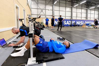 Lennon keert na mentale inzinking terug op training Everton