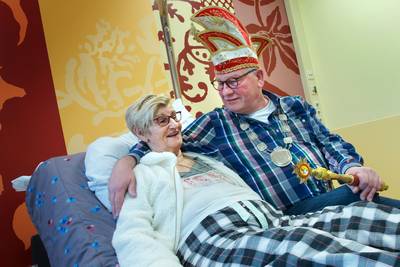 Prinses Lia met nieuwe heup naar de pronkzitting