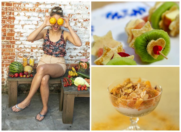  Met deze tips en recepten van Sanne Mouha wordt fruit eten kinderspel, zélfs voor notoire en/of volwassen haters. 