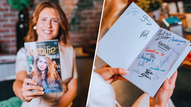 Bied mee op een gesigneerd 'Familie'-boek ten voordele van Rode Neuzen Dag