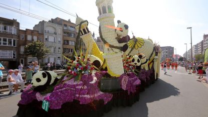 Bloemencorso blankenberge 25 augustus