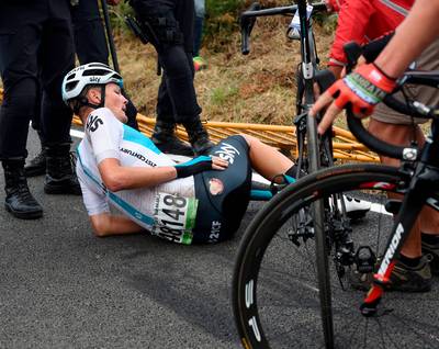 Vuelta-organisatie zegt sorry tegen Van Baarle na val