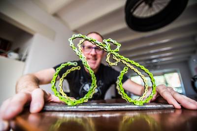 Kunststukje Mike Teunissen bij start Tour de France tot kunst verheven