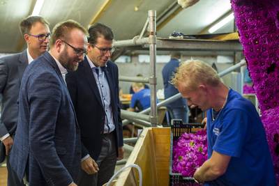 Rekkense bloemencorso beleeft Duitse editie