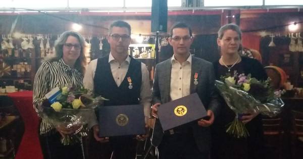 Grandioze inzet brandweermannen beloond met lintje