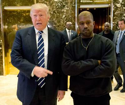 Kanye West: Het is lastig om niet van Donald Trump te houden