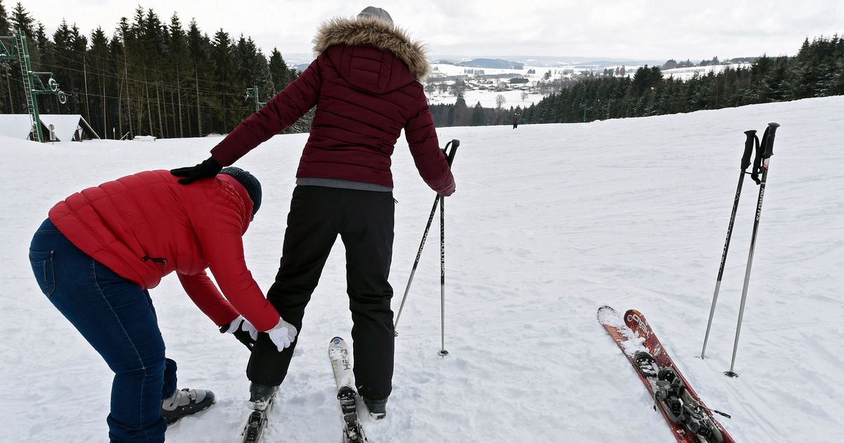 KAART: hier kan je dit weekend skiën in de Ardennen - De Morgen