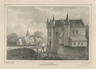Gemeente koopt zeldzame afbeelding van Slot Windenburg, het voormalige kasteel van Dreischor